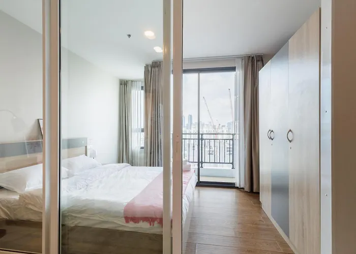 曼谷繁华地区公寓 免费上网 家居家电齐全 Apartment *