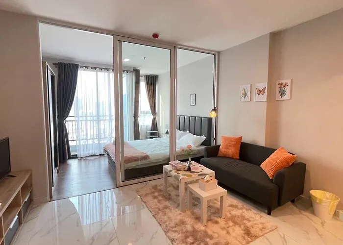 Apartment 曼谷繁华地区公寓 免费上网 家居家电齐全 *