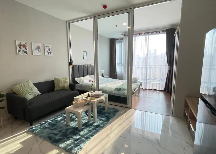 Apartment 曼谷繁华地区公寓 免费上网 家居家电齐全 *